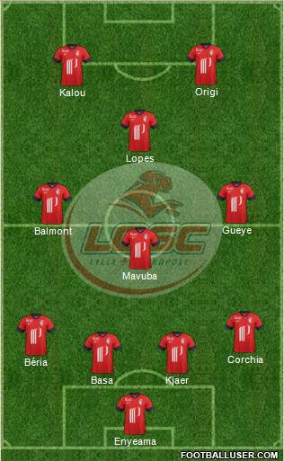 LOSC Lille Métropole Formation 2014