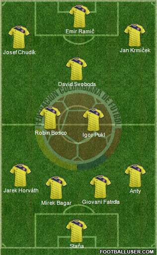 Colombia Formation 2014