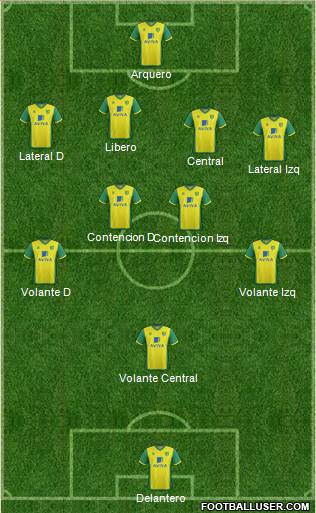 Norwich City Formation 2014