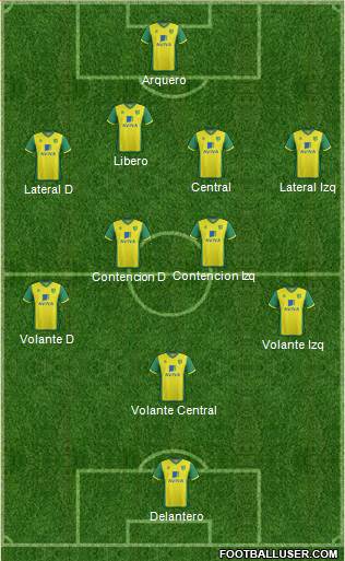 Norwich City Formation 2014