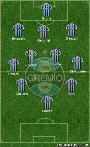 Grêmio FBPA Formation 2014