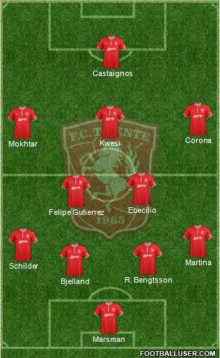 FC Twente Formation 2014