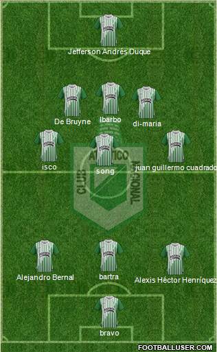 CDC Atlético Nacional Formation 2014