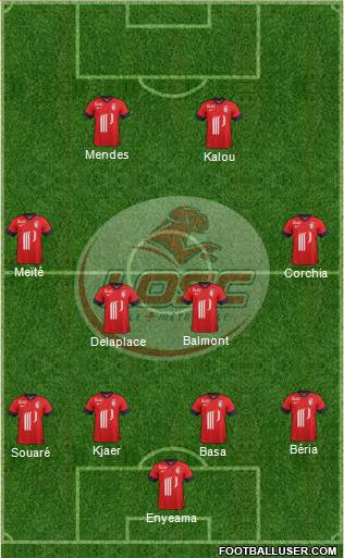 LOSC Lille Métropole Formation 2014