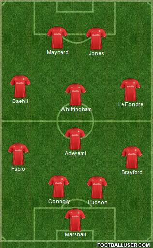 Cardiff City Formation 2014