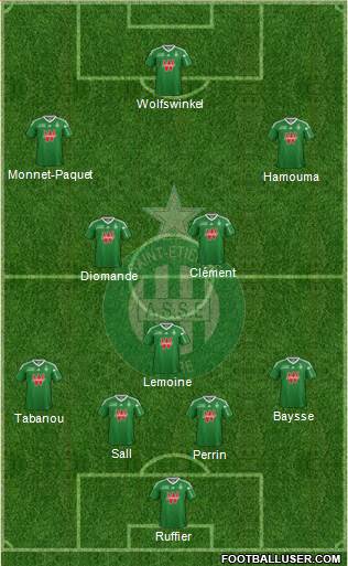 A.S. Saint-Etienne Formation 2014