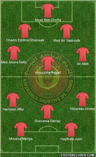 Espérance Sportive de Tunis Formation 2014