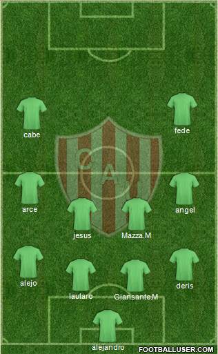 Unión de Santa Fe Formation 2014