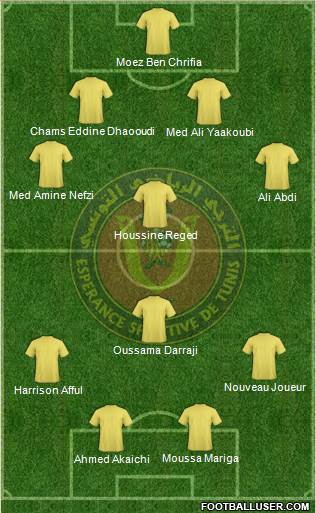 Espérance Sportive de Tunis Formation 2014