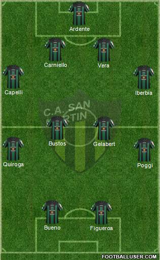 San Martín de San Juan Formation 2014