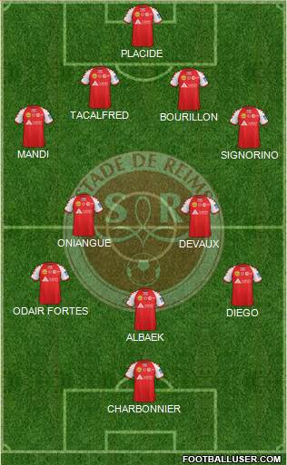 Stade de Reims Formation 2014