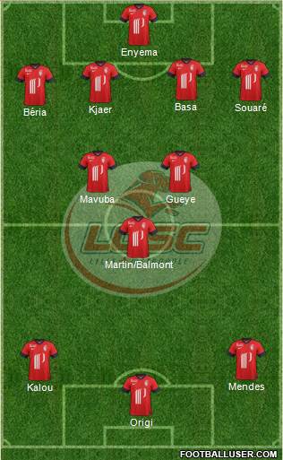 LOSC Lille Métropole Formation 2014