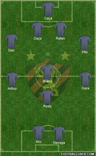 Sport C Recife Formation 2014