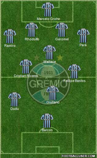 Grêmio FBPA Formation 2014