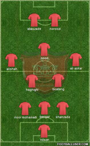 Persepolis Tehran Formation 2014