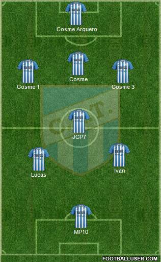 Atlético Tucumán Formation 2014