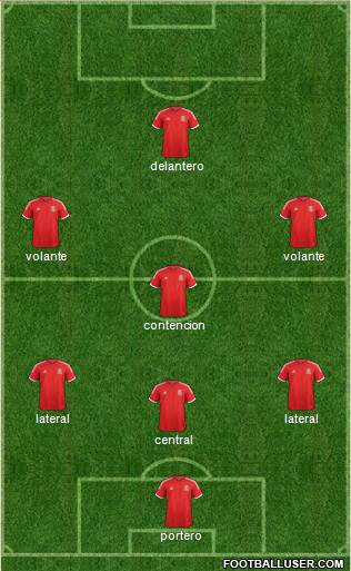 Wales Formation 2014