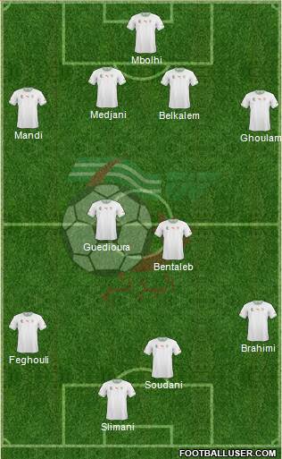 Algeria Formation 2014