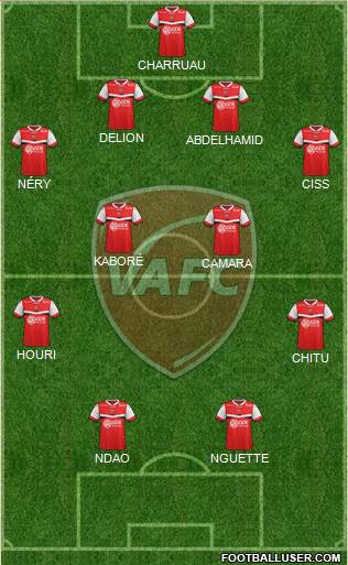 Valenciennes Football Club Formation 2014