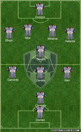 Club de Fútbol Monterrey Formation 2014