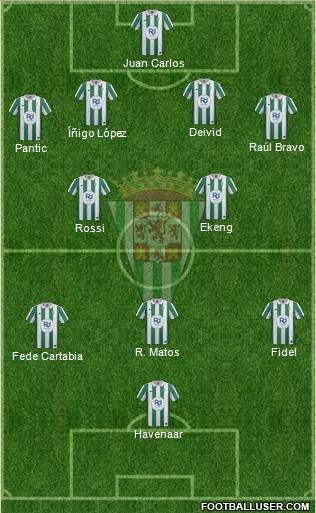 Córdoba C.F., S.A.D. Formation 2014