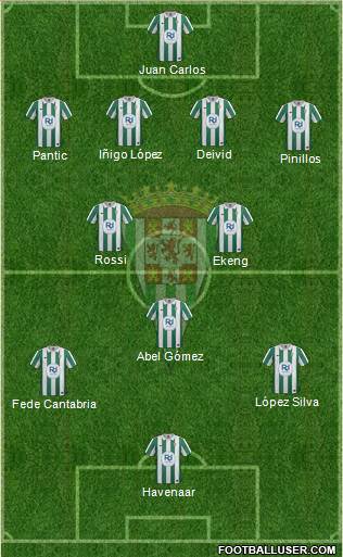 Córdoba C.F., S.A.D. Formation 2014