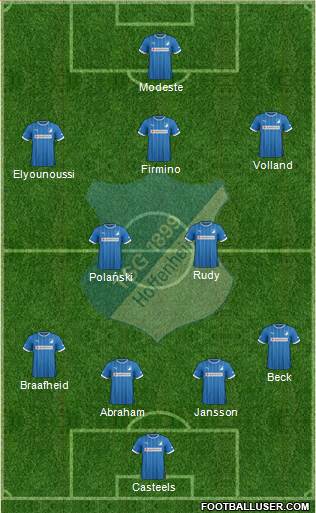 TSG 1899 Hoffenheim Formation 2014