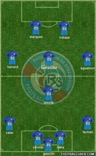 Racing Club de Strasbourg-Football Formation 2014