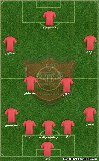 Persepolis Tehran Formation 2014