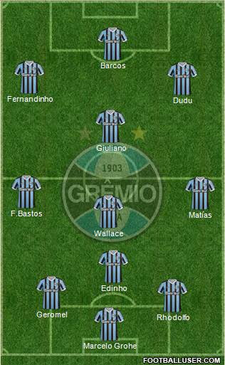 Grêmio FBPA Formation 2014