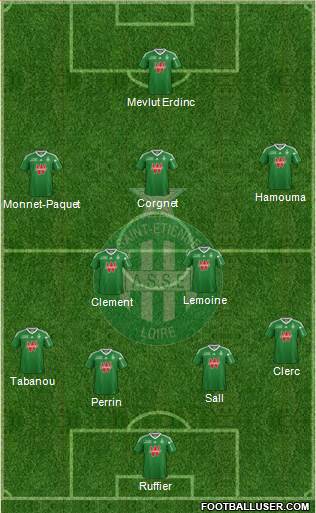 A.S. Saint-Etienne Formation 2014