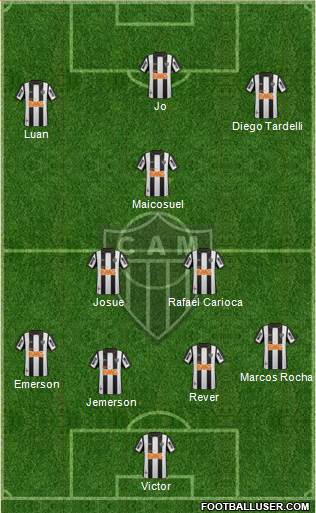 C Atlético Mineiro Formation 2014