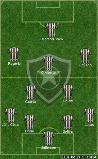 Botafogo FR Formation 2014