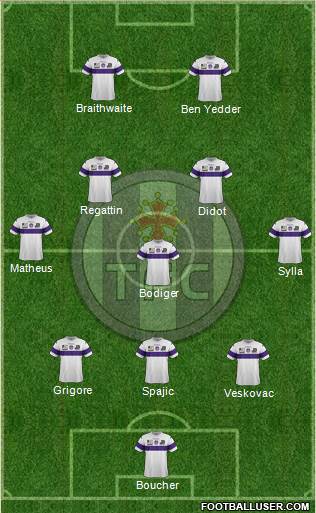 Toulouse Football Club Formation 2014