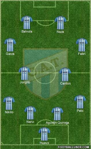 Atlético Tucumán Formation 2014