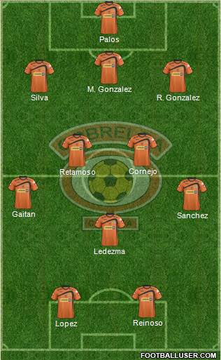 CD Cobreloa S.A.D.P. Formation 2014