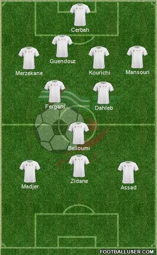 Algeria Formation 2014