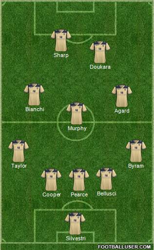 Leeds United Formation 2014