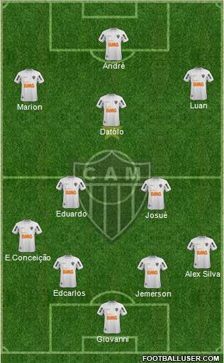 C Atlético Mineiro Formation 2014