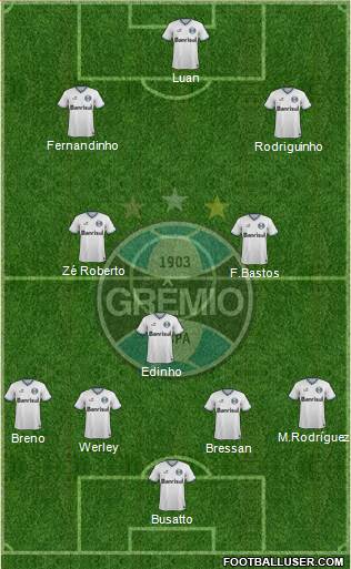 Grêmio FBPA Formation 2014