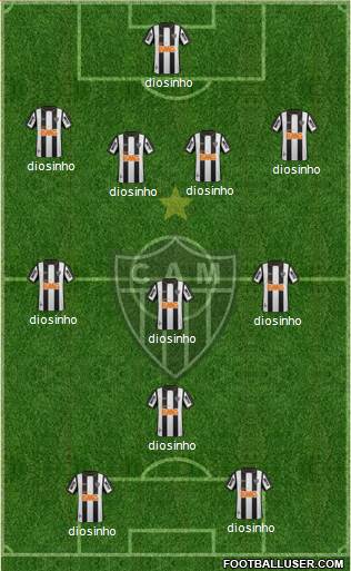 C Atlético Mineiro Formation 2014