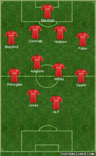 Cardiff City Formation 2014