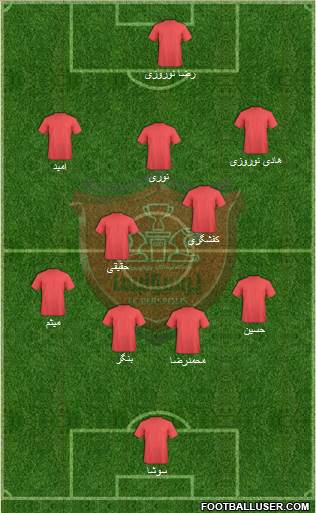 Persepolis Tehran Formation 2014