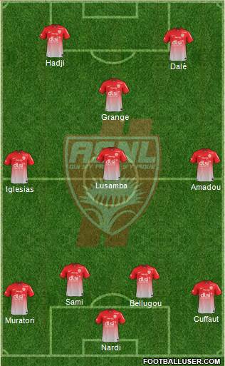 A.S. Nancy Lorraine Formation 2014