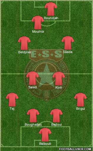 Etoile Sportive du Sahel Formation 2014