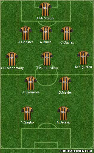 Hull City Formation 2014