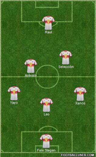 New York Red Bulls Formation 2014