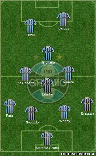 Grêmio FBPA Formation 2014