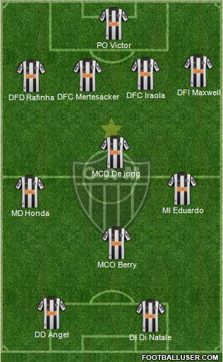 C Atlético Mineiro Formation 2014