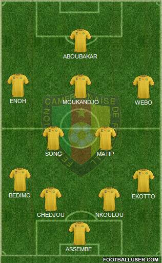 Cameroon Formation 2014